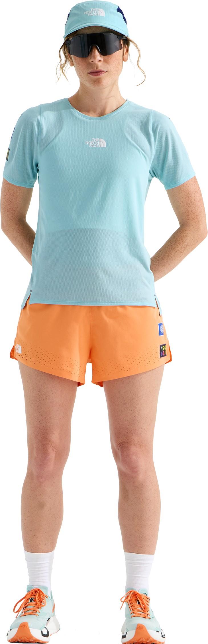 Summit High Trail Graphic SS - Womens - canal blue 1