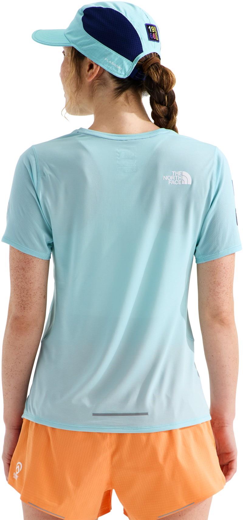 Summit High Trail Graphic SS - Womens - canal blue 1