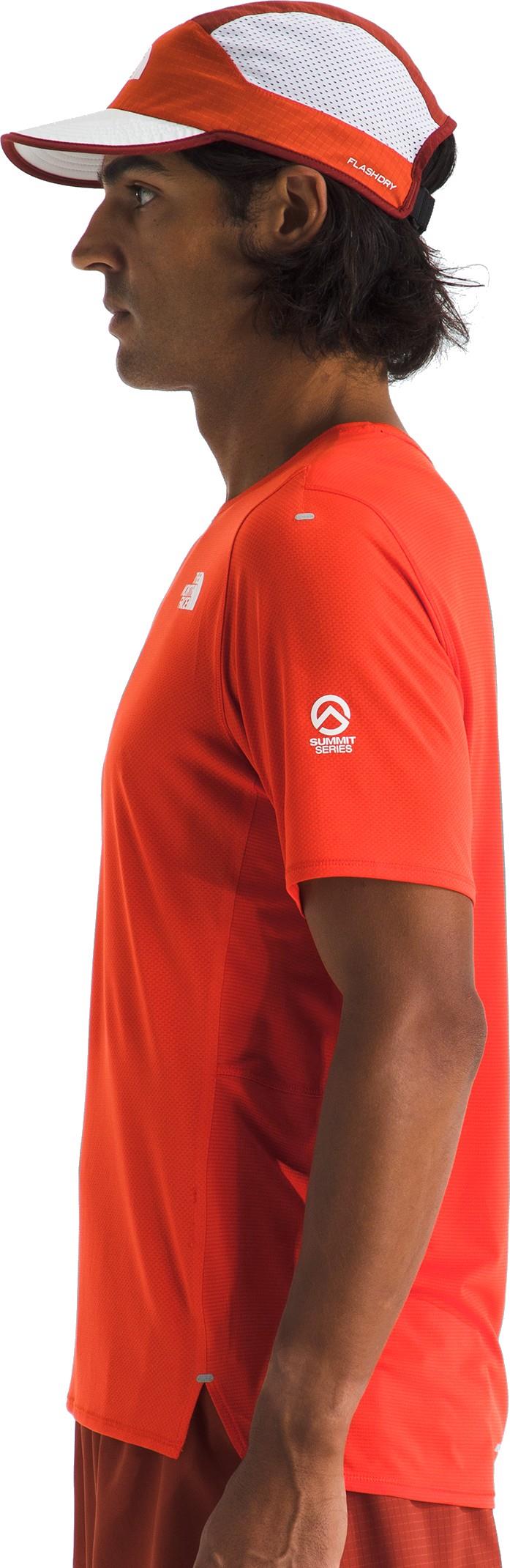 Summit High Trail SS - Mens - lava red 1
