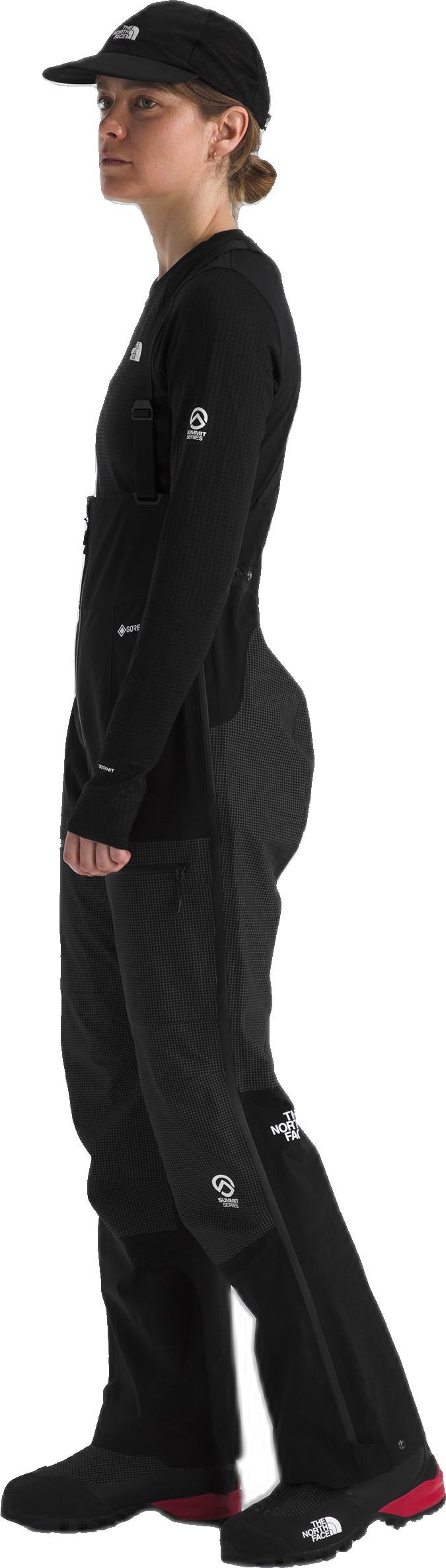 Summit Mountain GTX Pro Bibs, Reg - Womens - tnf black 1