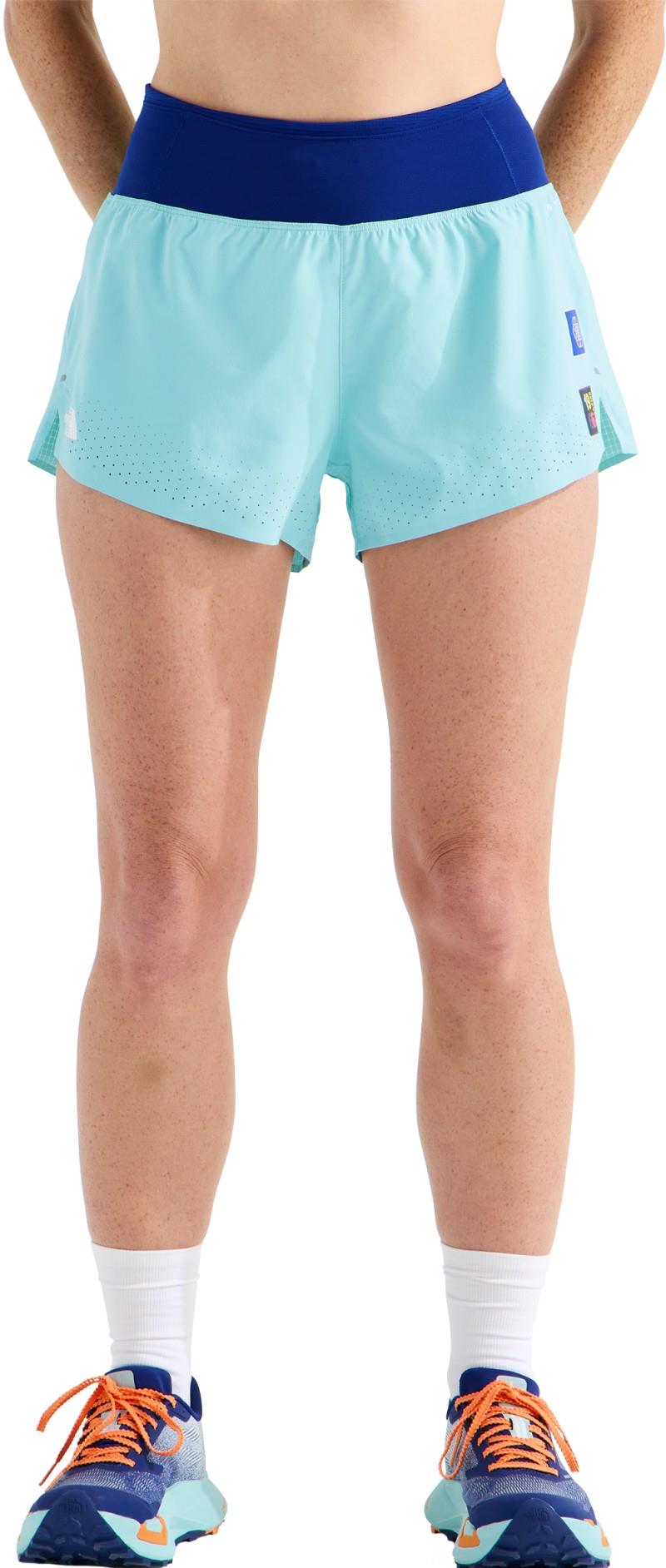 Summit Pacesetter Graphic Shorts, 3" Inseam - Womens - canal blue 1