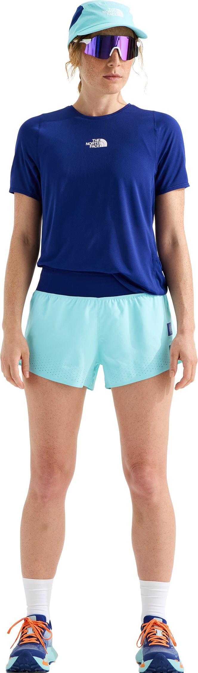 Summit Pacesetter Graphic Shorts, 3" Inseam - Womens - canal blue 1