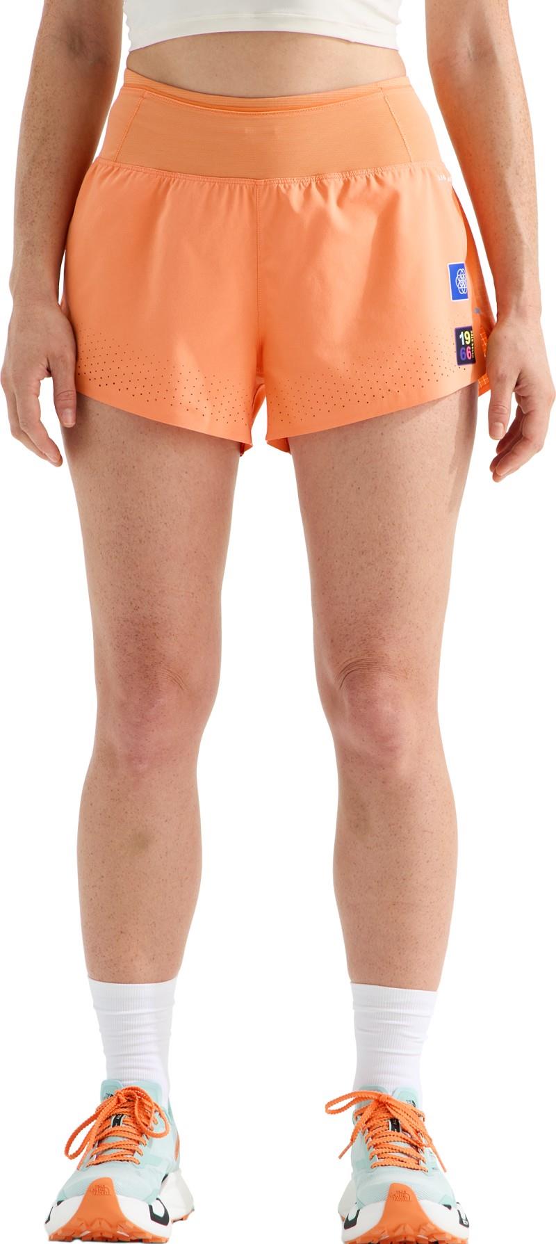 Summit Pacesetter Graphic Shorts, 3" Inseam - Womens - papaya 1