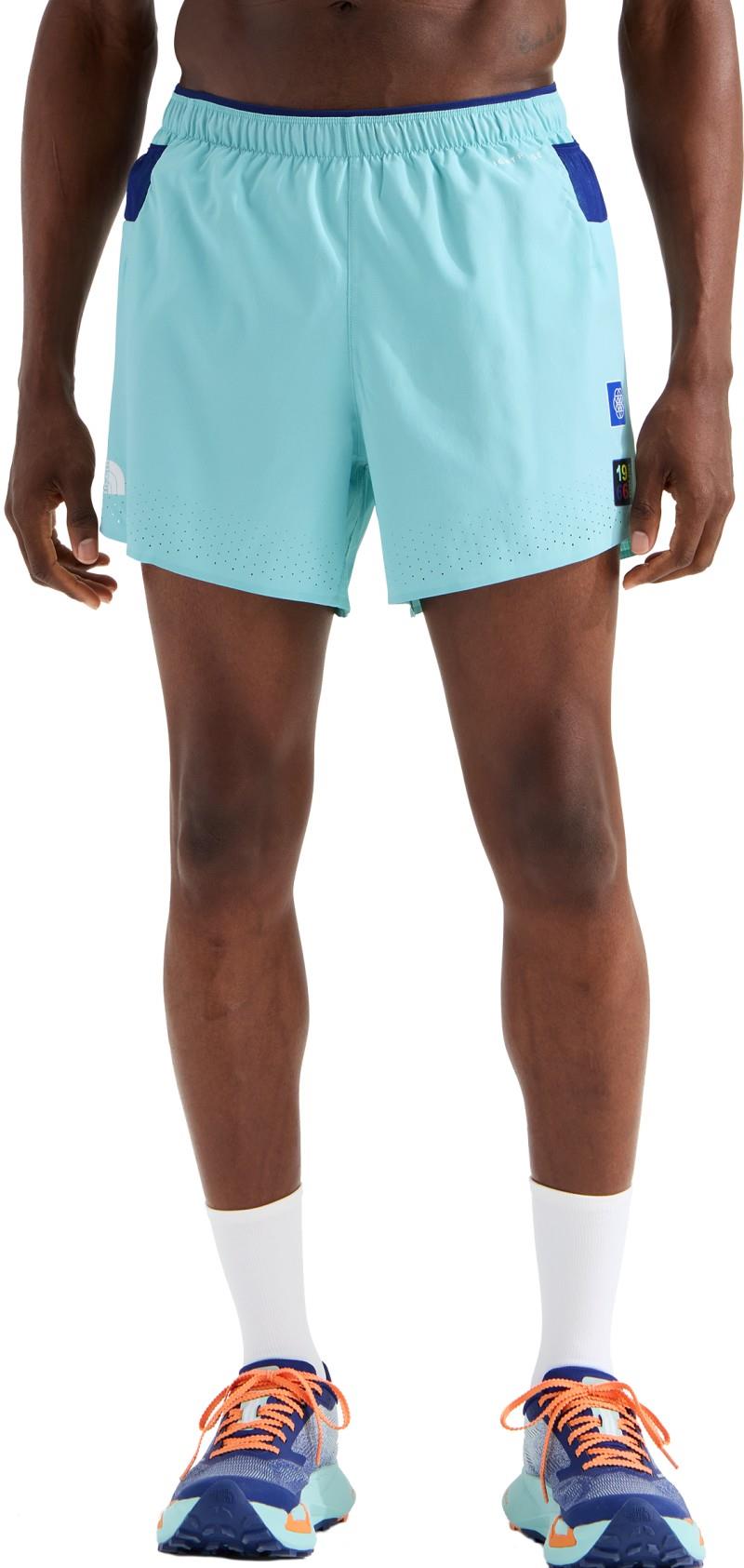Summit Pacesetter Graphic Shorts, 5" Inseam - Mens - canal blue 1