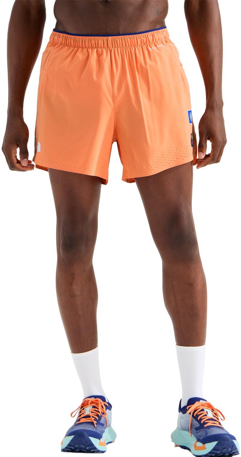 Summit Pacesetter Graphic Shorts, 5" Inseam - Mens - papaya 1