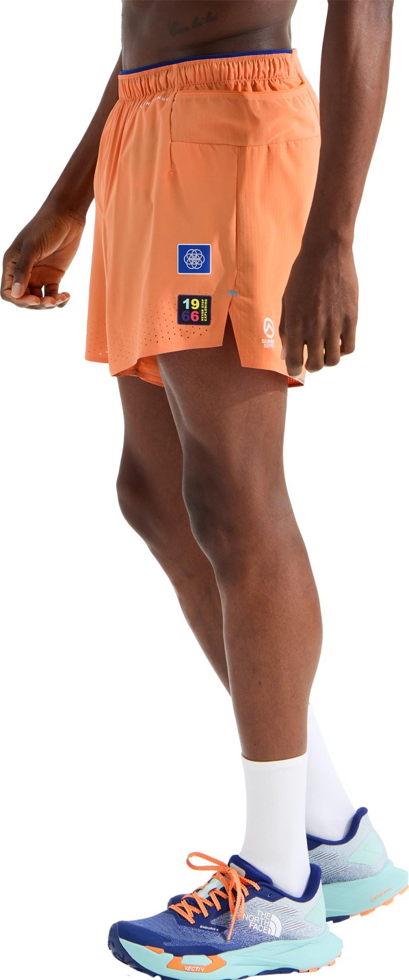 Summit Pacesetter Graphic Shorts, 5" Inseam - Mens - papaya 1