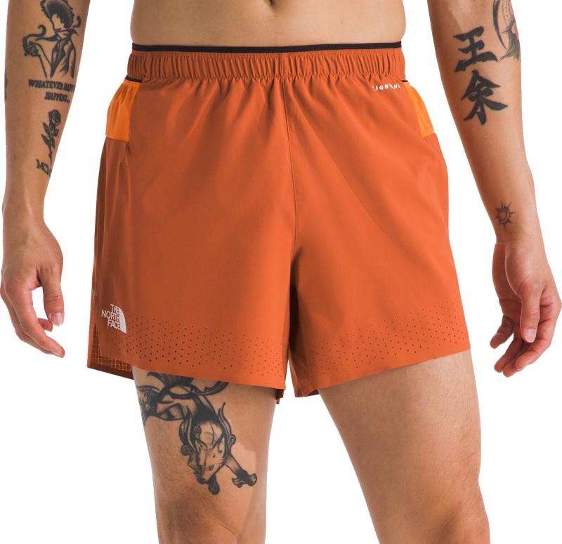 Summit Pacesetter Shorts, 5" Inseam - Mens - iron bronze / digital orange 1
