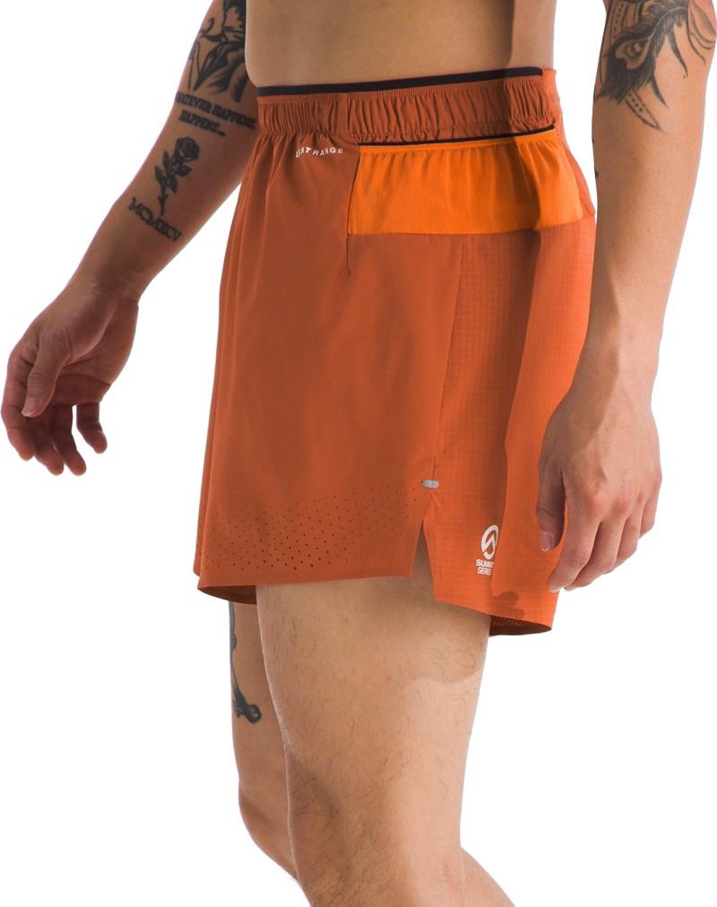 Summit Pacesetter Shorts, 5" Inseam - Mens - iron bronze / digital orange 1