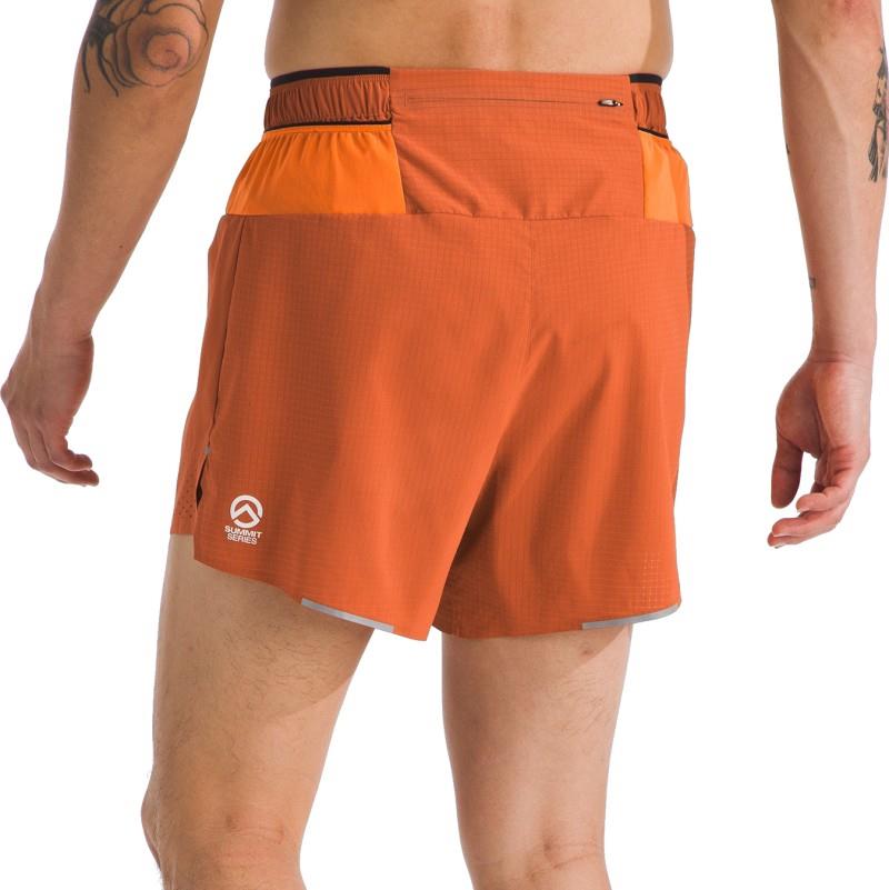 Summit Pacesetter Shorts, 5" Inseam - Mens - iron bronze / digital orange 1