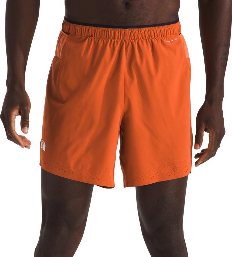 Summit Pacesetter Shorts, 7" Inseam - Mens - iron bronze / digital orange 1