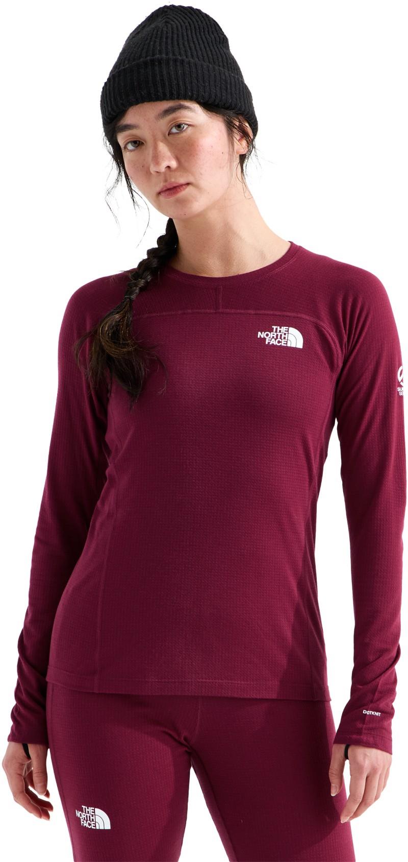 Summit Pro Baselayer Crew - Womens - burgundy crush 1