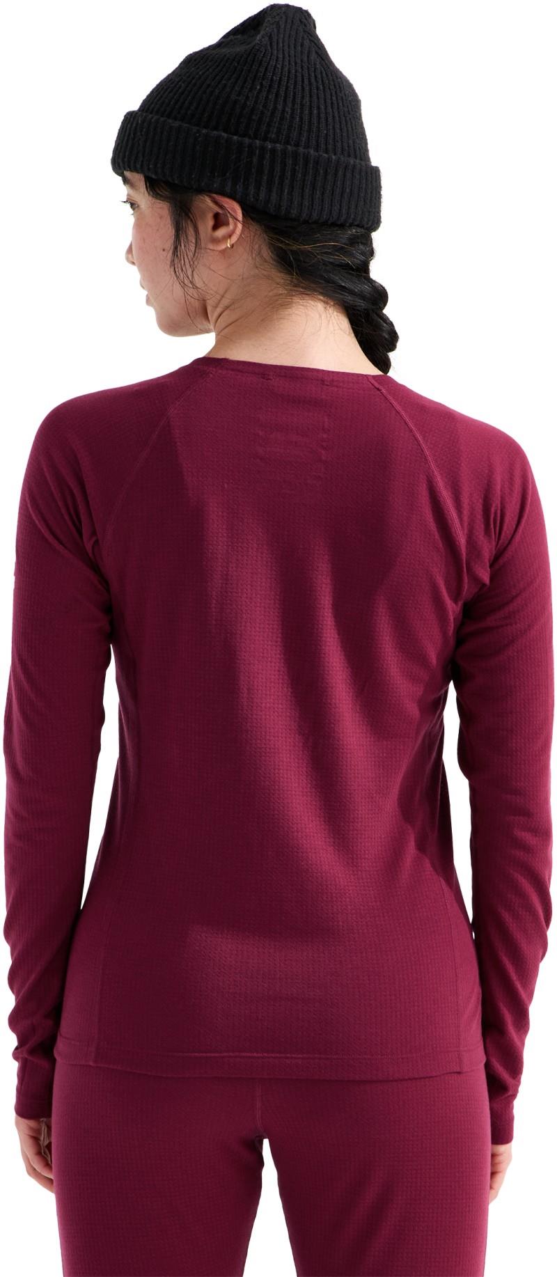 Summit Pro Baselayer Crew - Womens - burgundy crush 1