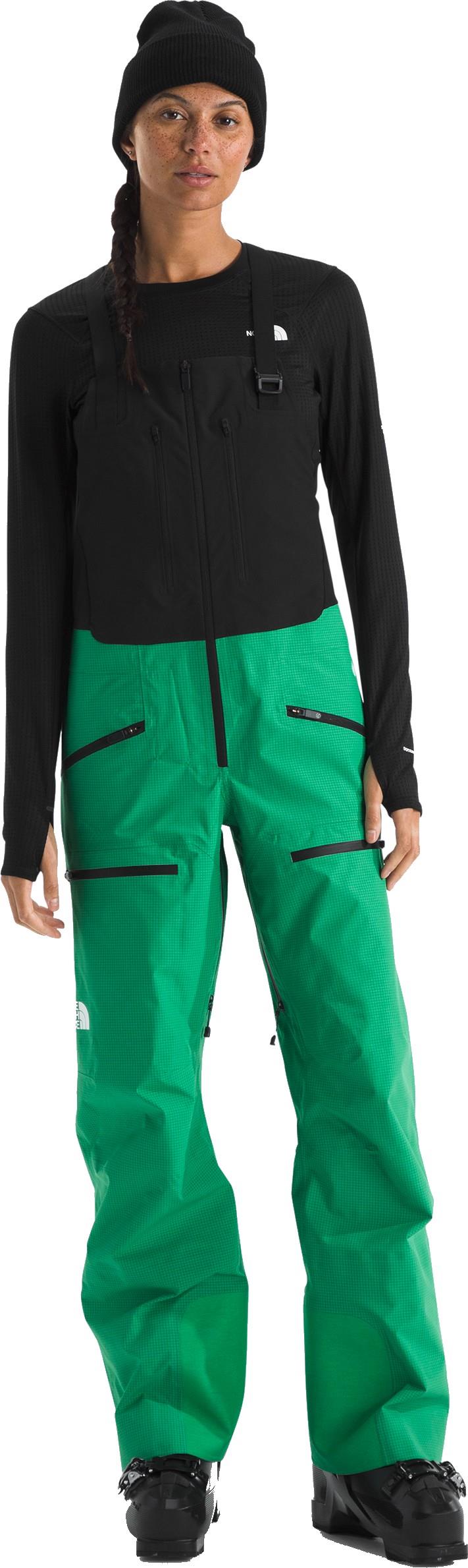 Summit Tsirku GTX Pro Bibs, Long - Womens - nebula green / tnf black 1