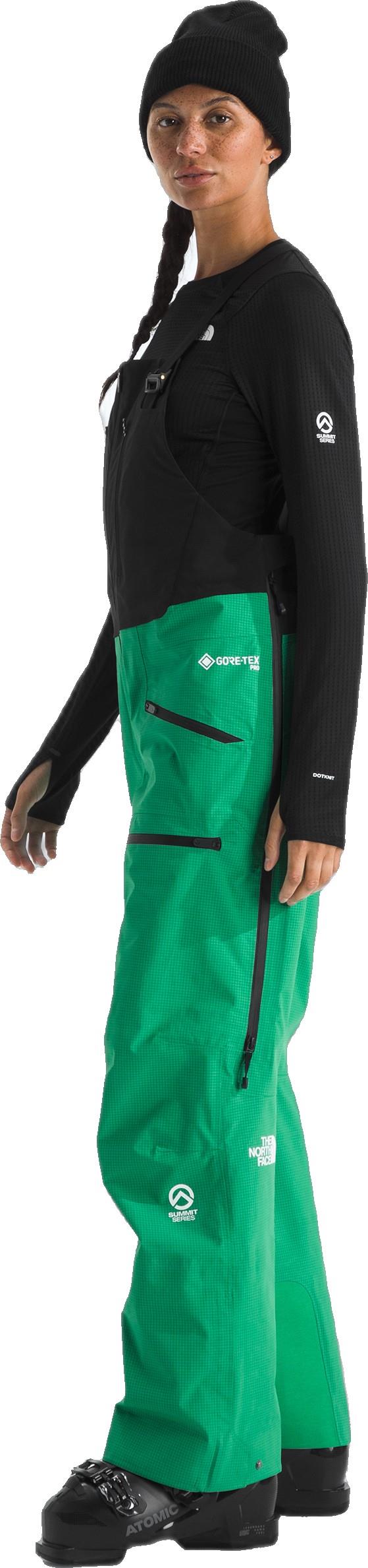 Summit Tsirku GTX Pro Bibs, Short - Womens - nebula green / tnf black 1