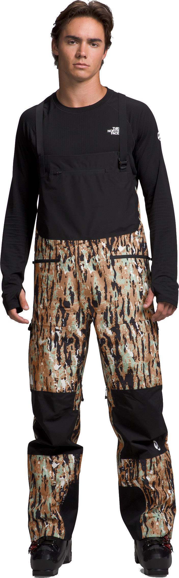 Summit Verbier GTX Bib, Reg - Mens - Almond Butter Pitcher Plant Print 2