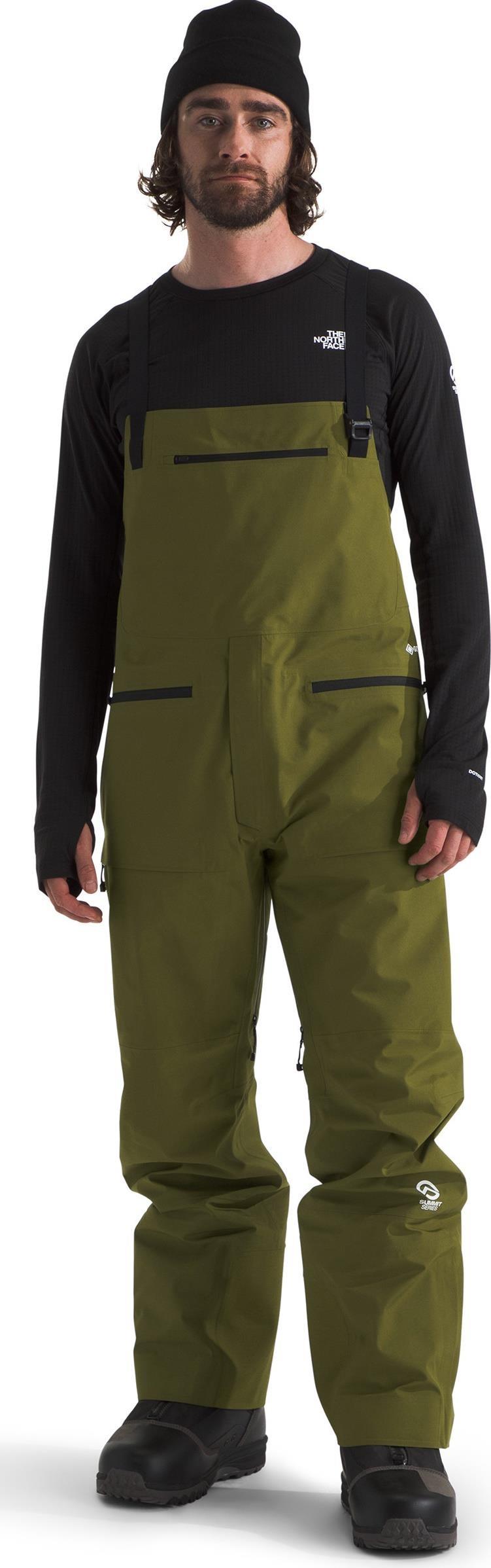 Summit Verbier GTX Bibs, Long - Mens - forest olive 1