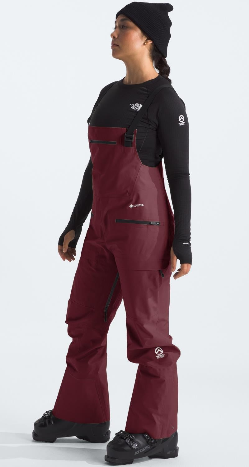 Summit Verbier GTX Bibs, Long - Womens - alpine plum 1