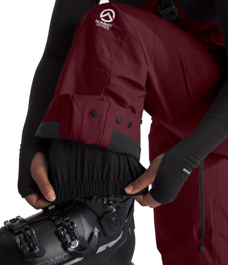 Summit Verbier GTX Bibs, Long - Womens - alpine plum 1