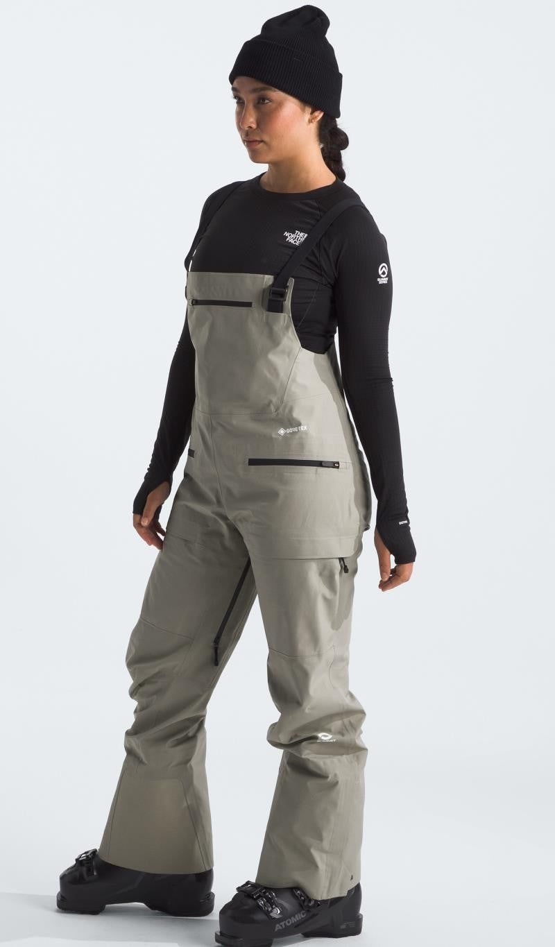 Summit Verbier GTX Bibs, Long - Womens - clay grey 1