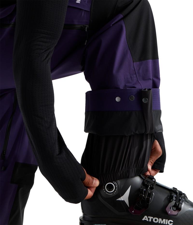 Summit Verbier GTX Bibs, Reg - Mens - eternal purple / tnf black 1