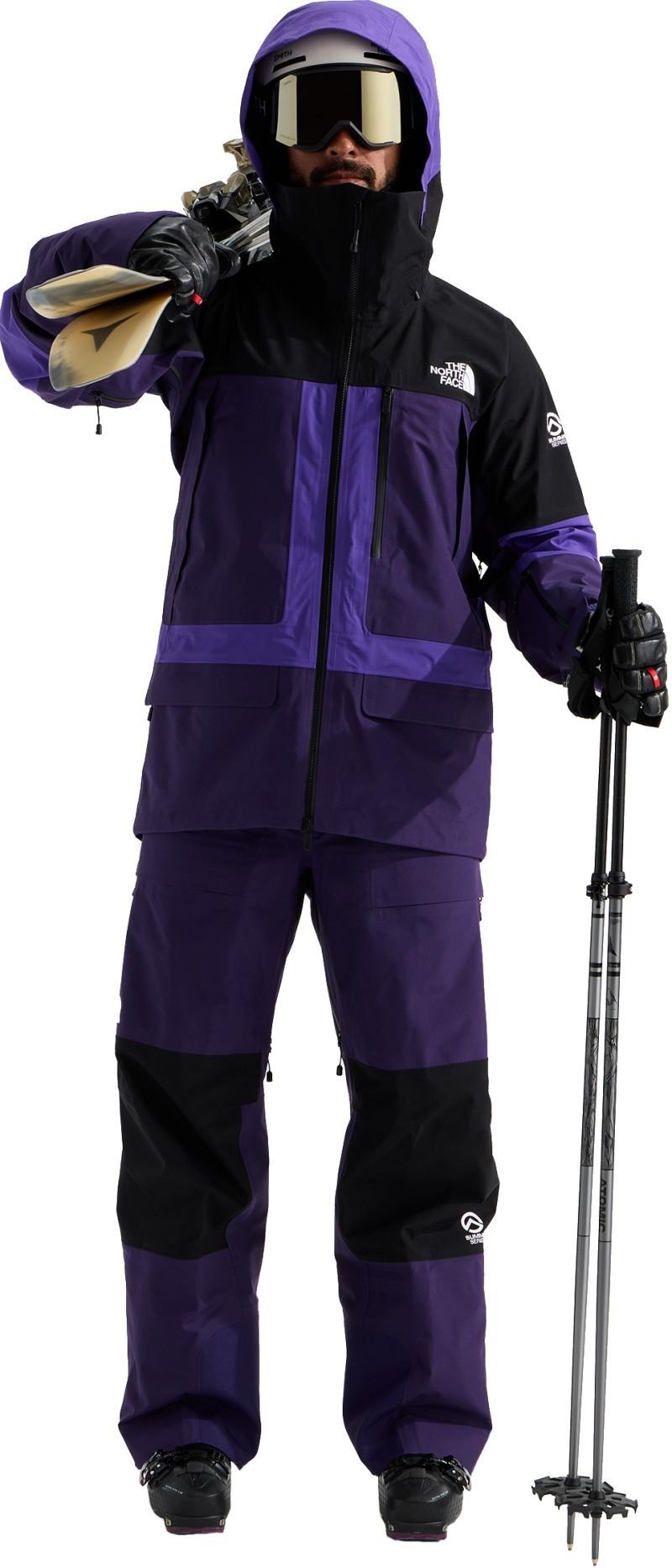 Summit Verbier GTX Bibs, Reg - Mens - eternal purple / tnf black 1