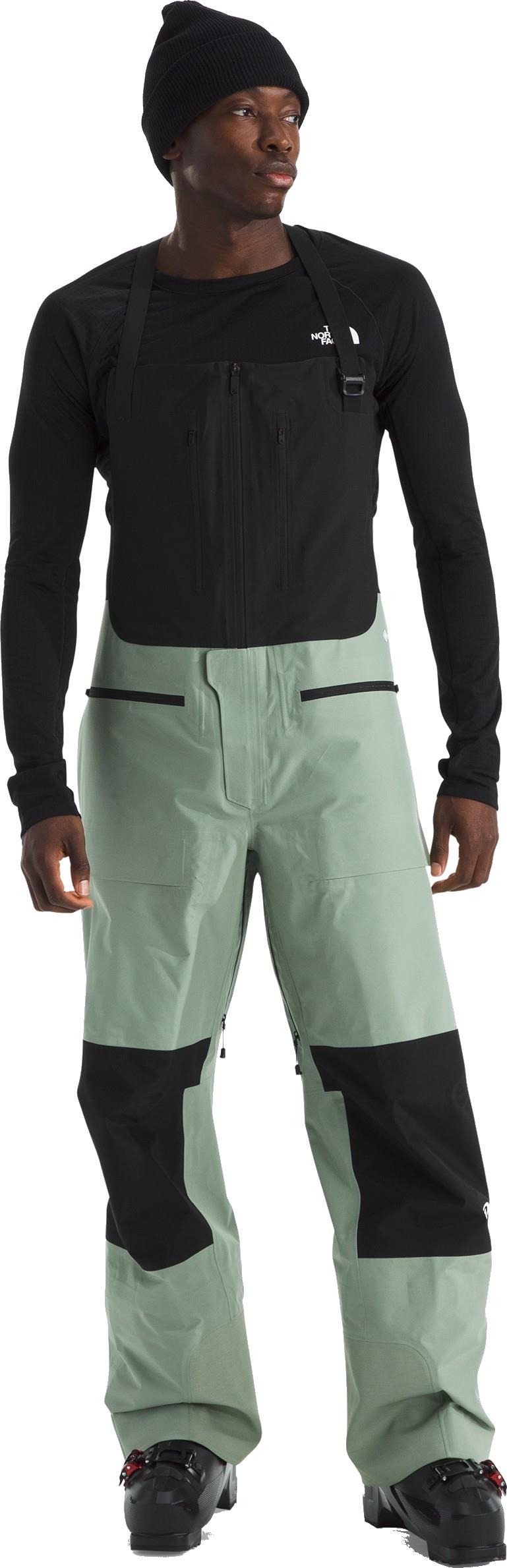 Summit Verbier GTX Bibs, Reg - Mens - slate moss / tnf black 1