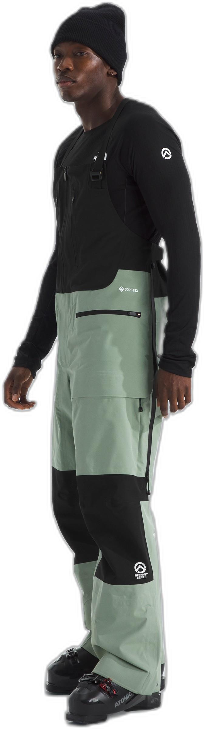Summit Verbier GTX Bibs, Reg - Mens - slate moss / tnf black 1