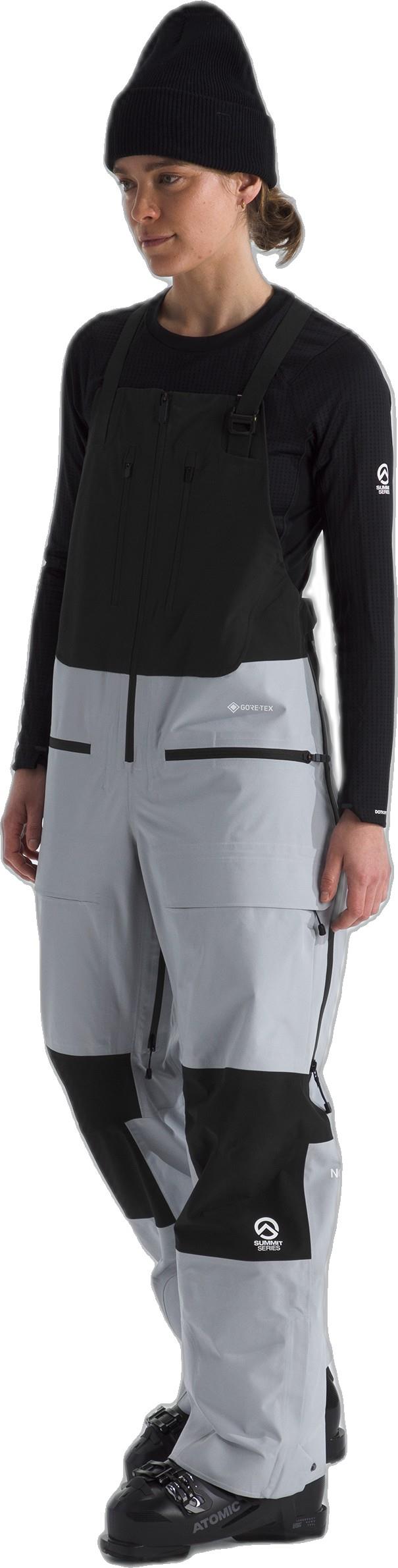 Summit Verbier GTX Bibs, Reg - Womens - blue flax / tnf black 1