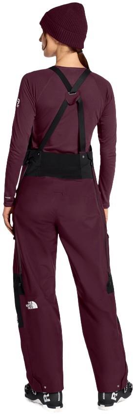 Summit Verbier GTX Bibs, Reg - Womens - burgundy crush / tnf black 1
