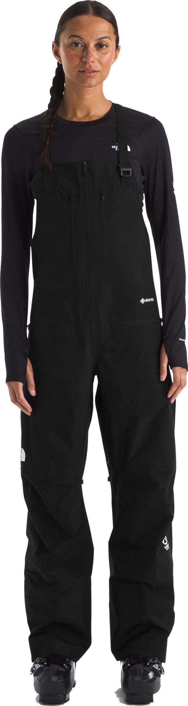 Summit Verbier GTX Bibs, Reg - Womens - tnf black 1