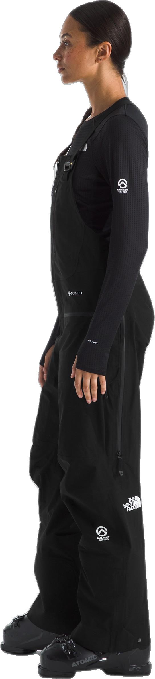 Summit Verbier GTX Bibs, Reg - Womens - tnf black 1