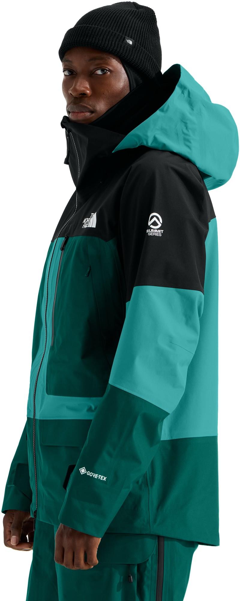 Summit Verbier GTX Jacket - Mens - restorative teal / pacific teal / tnf black 1