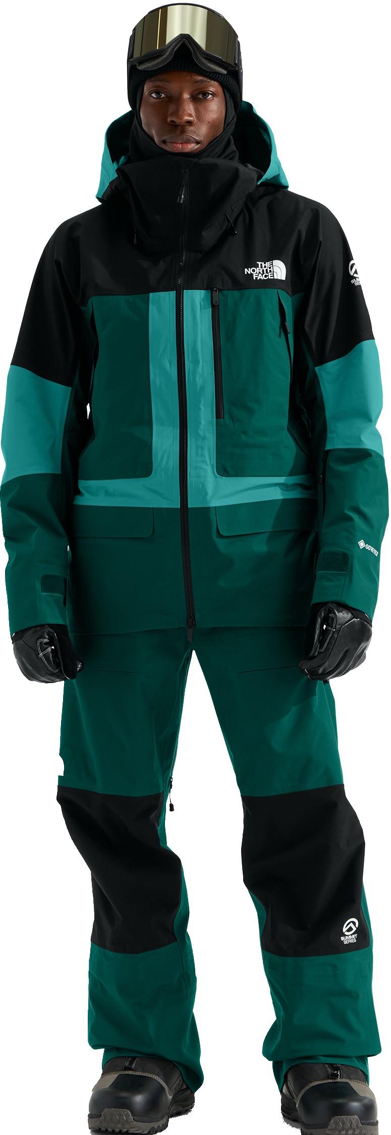 Summit Verbier GTX Jacket - Mens - restorative teal / pacific teal / tnf black 1