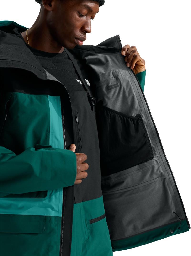 Summit Verbier GTX Jacket - Mens - restorative teal / pacific teal / tnf black 1