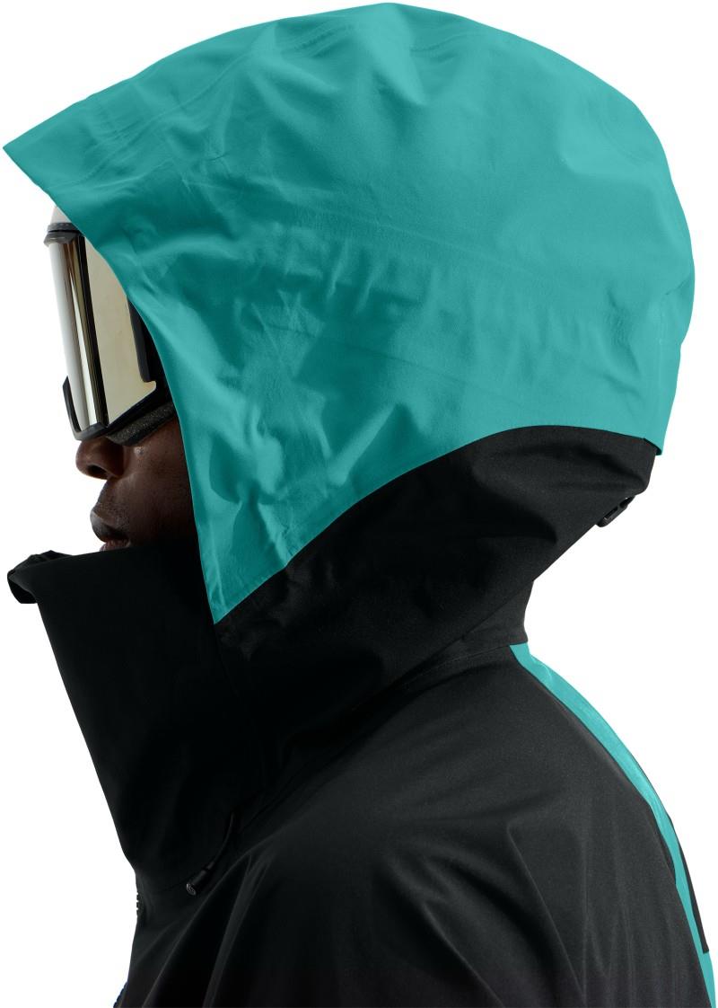 Summit Verbier GTX Jacket - Mens - restorative teal / pacific teal / tnf black 1
