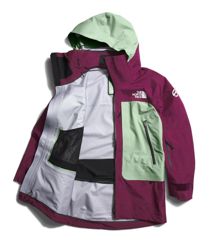 Summit Verbier GTX Jacket - Womens - Boysenberry / Misty Sage 3