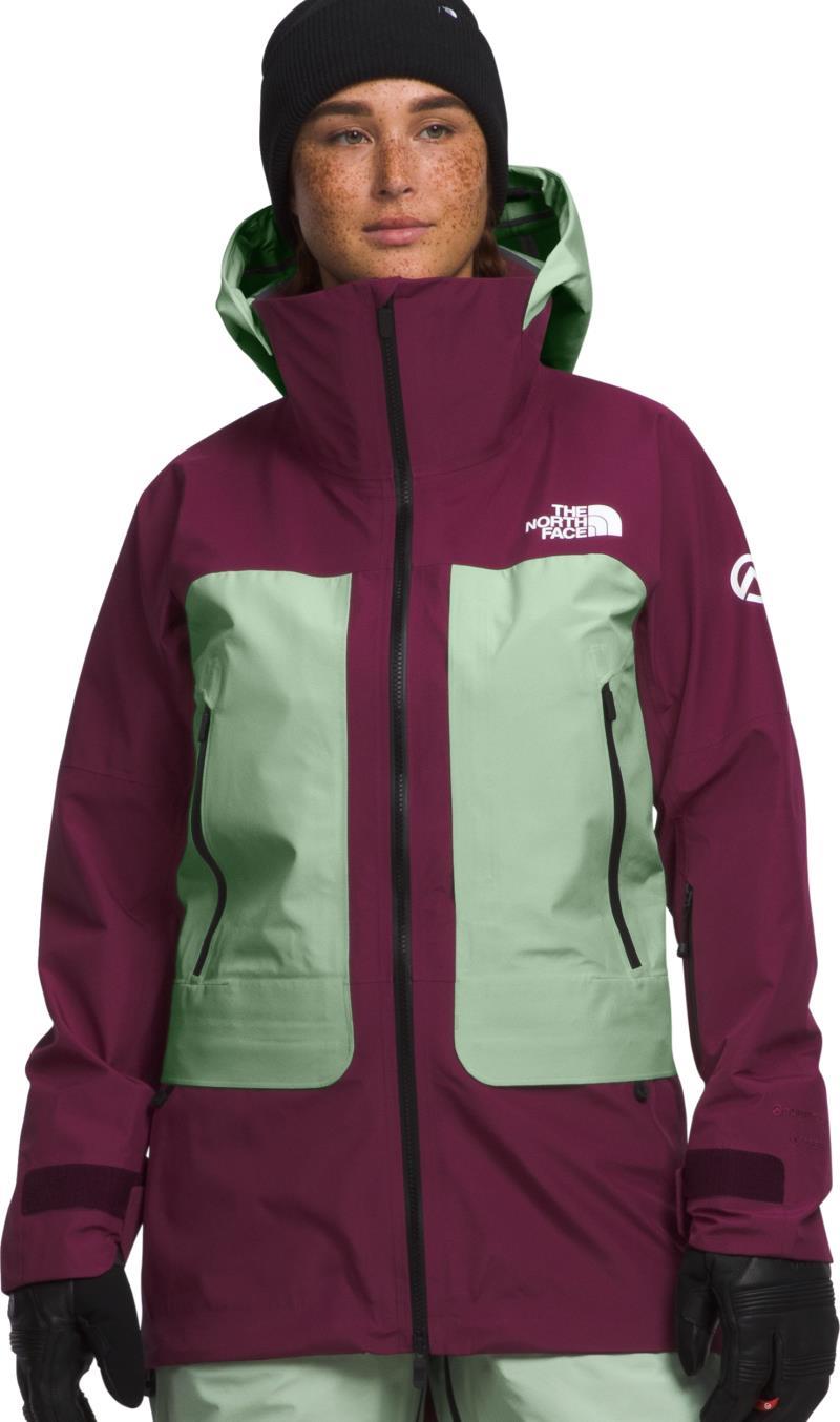 Summit Verbier GTX Jacket - Womens - Boysenberry / Misty Sage 2