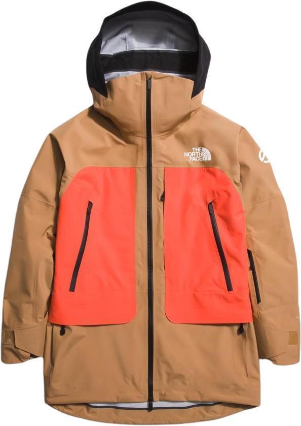 Summit Verbier GTX Jacket - Womens - Radiant Orange / Almond Butter 1