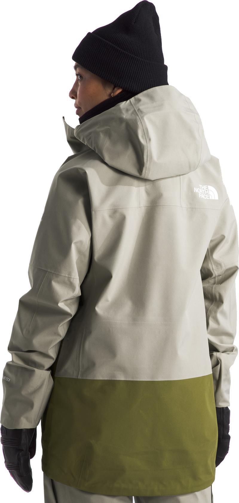 Summit Verbier GTX Jacket - Womens - clay grey / forest olive 1