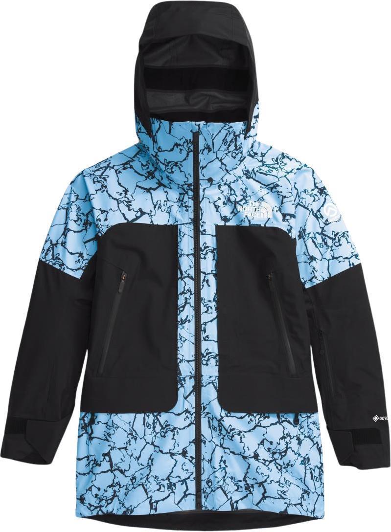 Summit Verbier GTX Jacket - Womens - cornflower glacial fracture print 1