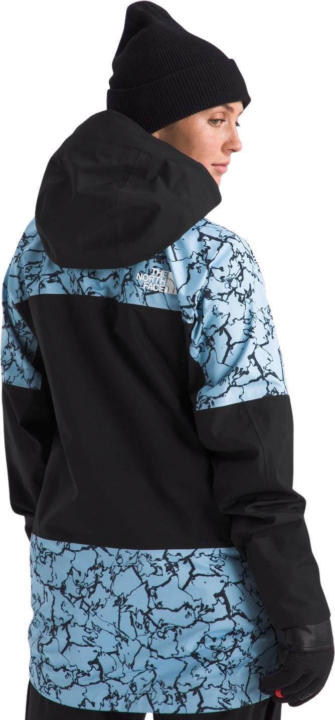 Summit Verbier GTX Jacket - Womens - cornflower glacial fracture print 1