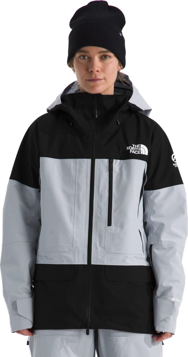 Summit Verbier GTX Jacket - Womens - tnf black / blue flax 1