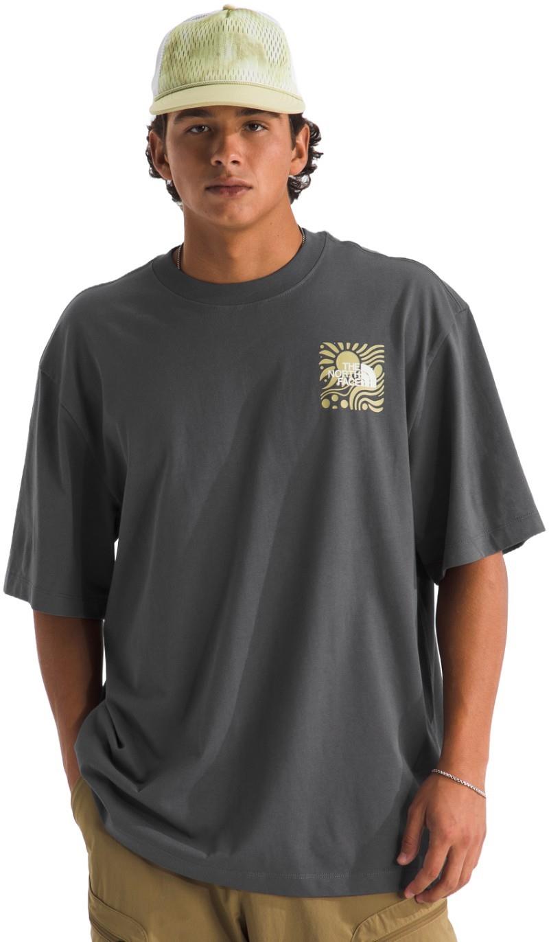 Sun Oversize Graphic SS Tee - Mens - anthracite grey 1