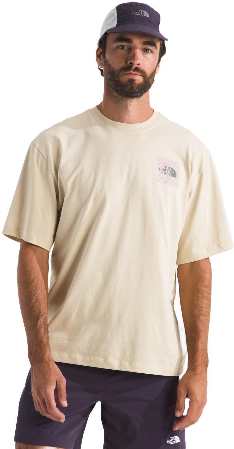 Sun Oversize Graphic SS Tee - Mens - desert stone 1