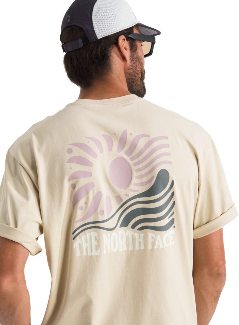 Sun Oversize Graphic SS Tee - Mens - desert stone 1