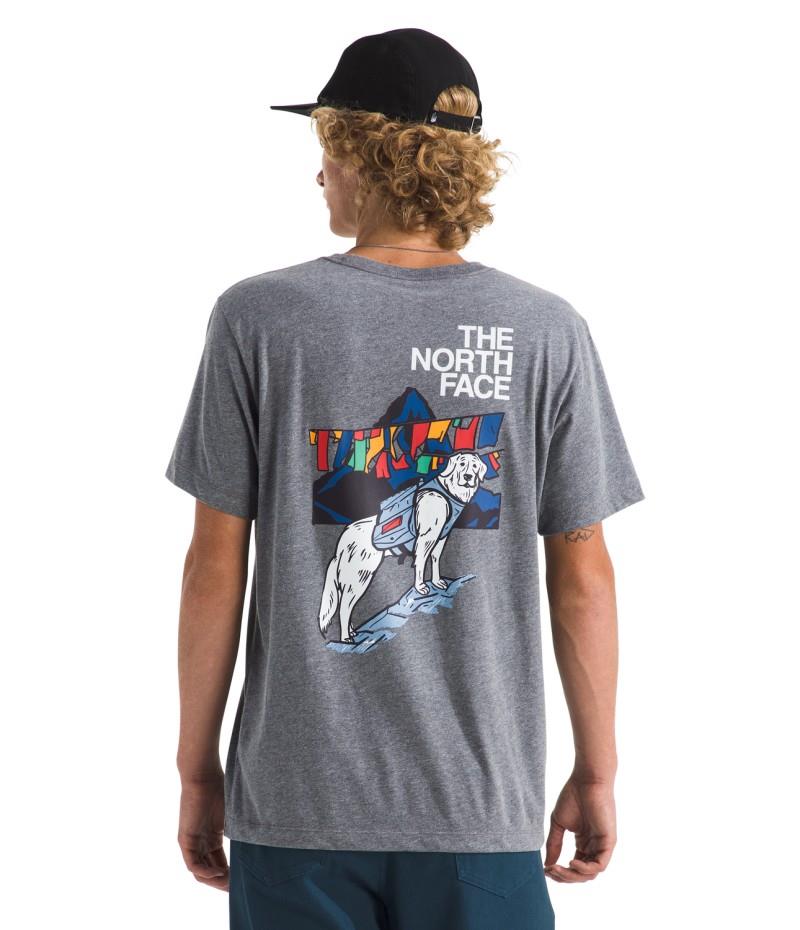 Sunlit Summit SS Tee - Mens - tnf mid grey heather 1