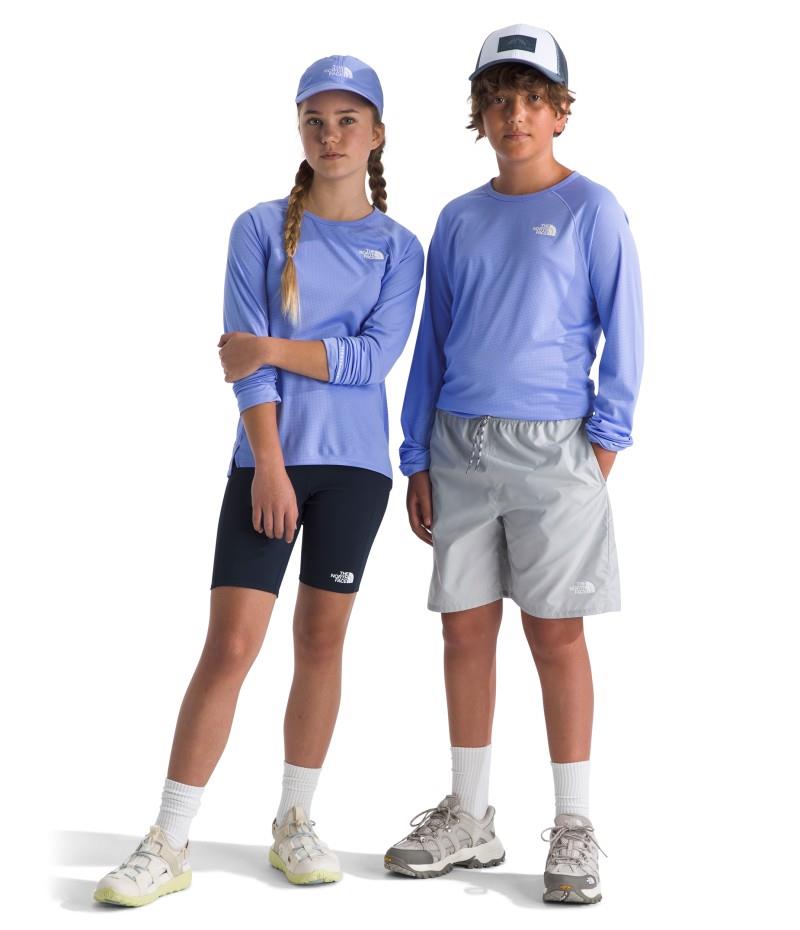 Sunriser LS Tee - Teen - periwinkle glow 1