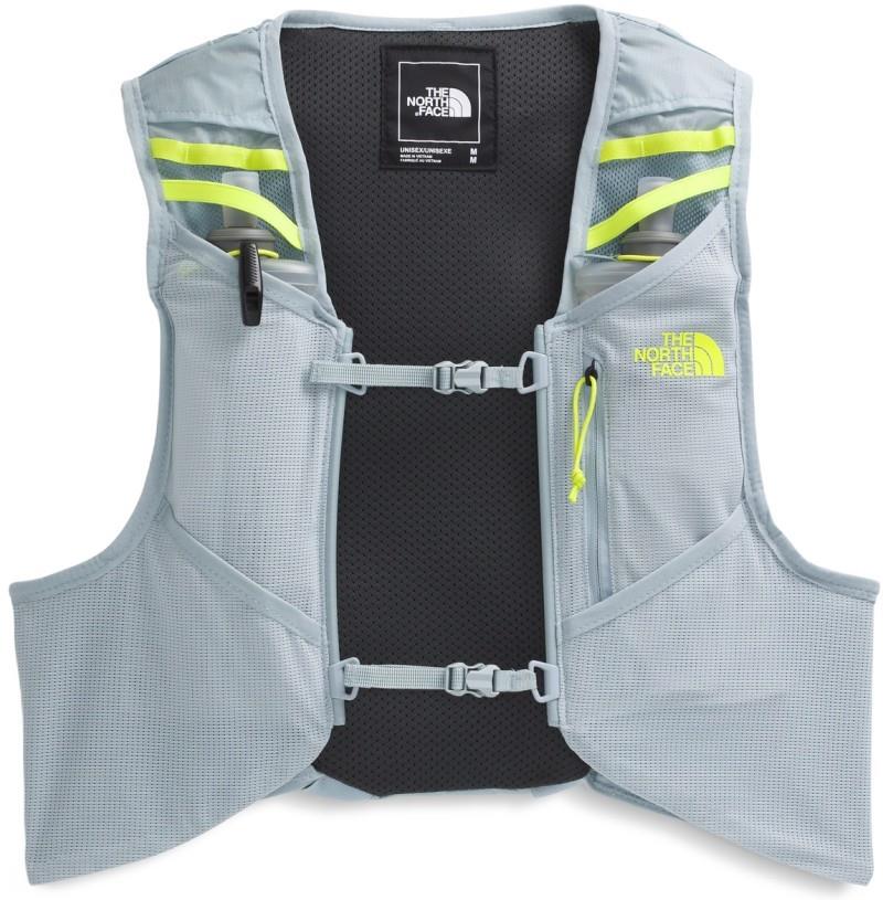 Sunriser Run Vest 8 - frost grey / fizz lime 1
