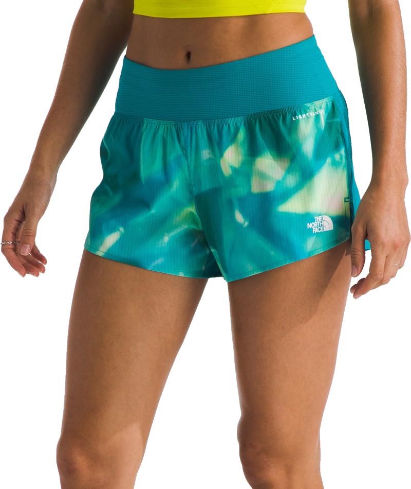 Sunriser Shorts, 3" Inseam - Mens - galactic blue prisms print 1