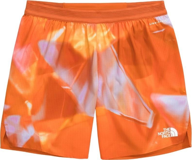 Sunriser Shorts, 7" Inseam - Mens - digital orange prisms print 1